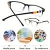 4PCS Reading Glasses Lightweight Anti Eyestrain Fashion Computer Presbyopic Glasses For Women Men