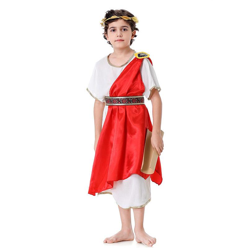 Halloween Costumes, Medieval Children Role-playing, Stage Performance Party Costumes