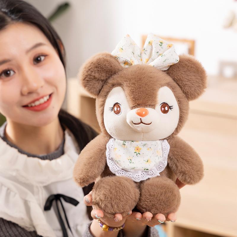 Cute Star Dream Rabbit Doll Children's Bear Doll Imitation Rabbit Hair Girls Exquisite Sleeping Hot Sale Pillow Girls Heart
