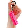Mini Yoga Schaumstoffrolle Schlüsselanhänger Für Fitnessstudio-Enthusiasten Und Yoga-Liebhaber Robustes PVC-Material Yoga Ausrüstungszubehör
