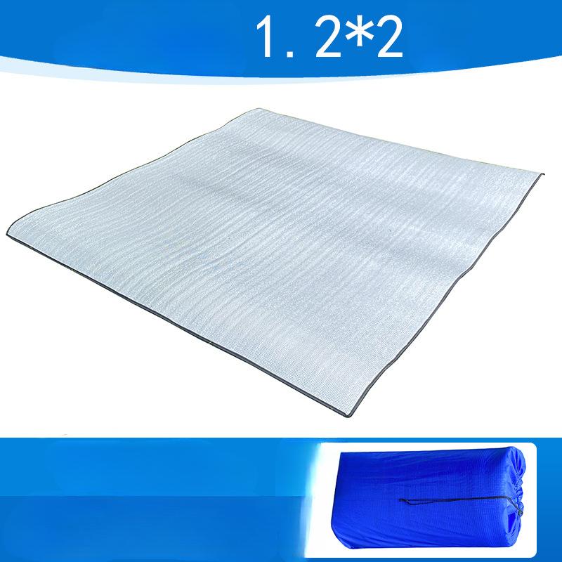 Venkovní oboustranná hliníková fólie odolná proti vlhkosti, přenosná vodotěsná pikniková matrace do ložnice, domácí pikniková podložka
