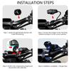 Universal Motorcycle Handlebar Phone Chargers Waterproof Design 18W USB Fast Charging for Smartphones