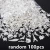 Bright Silver Color Random Mix Charm Hand Flamingo Animal Pendant Charms For Jewelry Making Supplies Handmade Bracelets Material