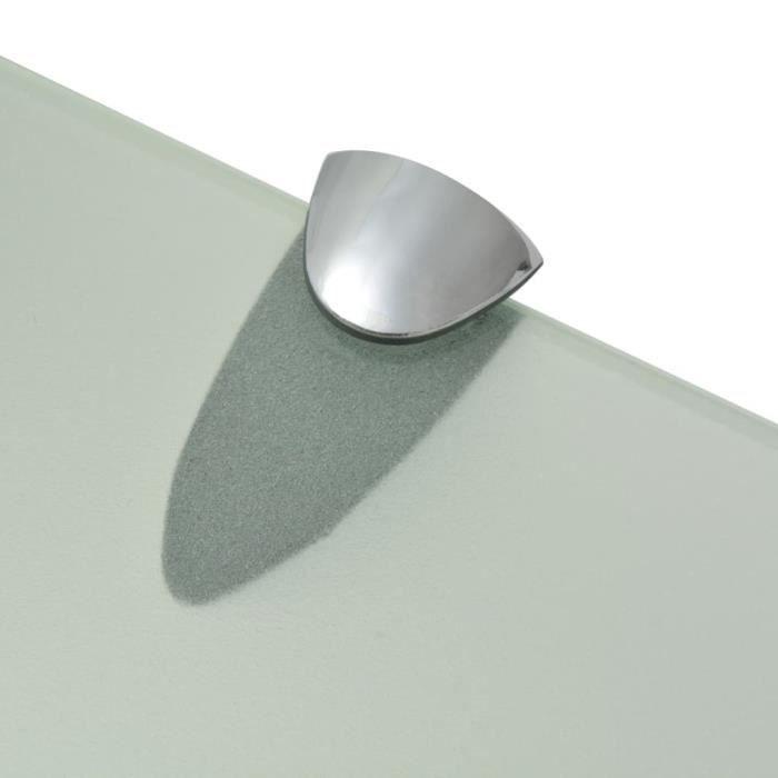 Étagère murale en verre 90x10 cm 8 mm - VIDAXL - Scandinave - Moderne