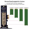M.2 NVMe SSD To PCIe 4.0 X1 Adapter Card - with Heat Sink, High-Speed Conversion