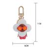 Sweet Cool Flower Doll Keychain Creative Snowboarding Pendant Keyring  Bag Charm Key Hanging Decoration Gifts