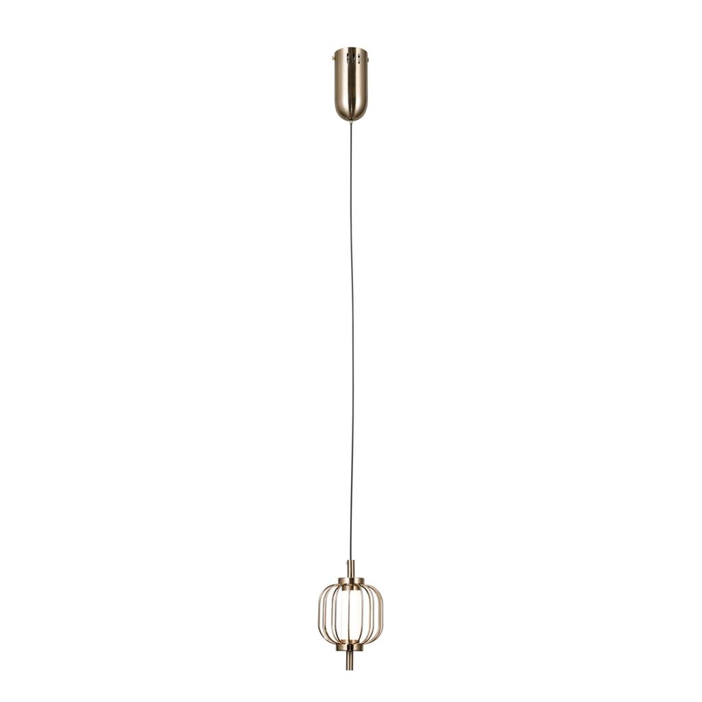 Lampa Wisząca Pedro Led Złoty Italux Pnd-34405-1-Hbr