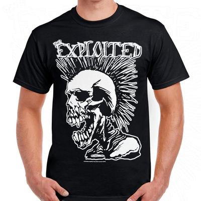 YENİ THE EXPLOITED Band Hayran İçin Siyah Tüm Beden Tişört YA86 Unisex Tişört