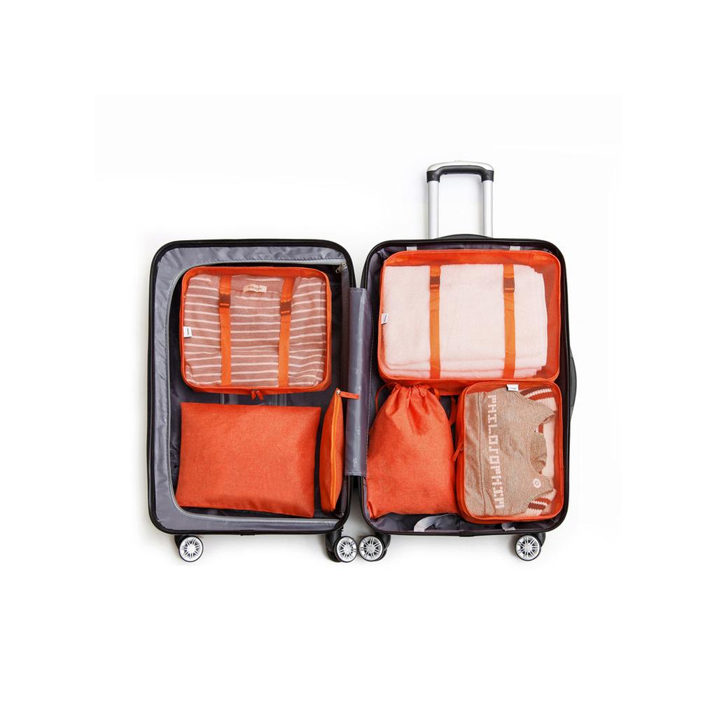 6Pcs/Set Portable Clothing Sorting Organizer Travel Bags Set Luggage Accessories