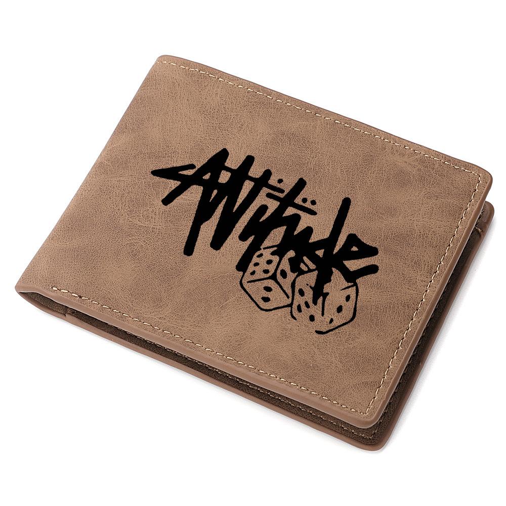 Men s Mini Short Wallet Multi-Card Slot Card Holder Fashion Casual Double Fold Wallet for Credit Cards And ID