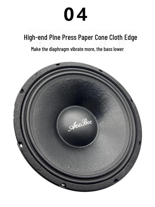 12-Inch Subwoofer, 190 Magnet, 75mm Voice Coil, Outdoor Audio Accessory