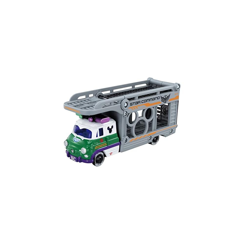 Takara Tomy Tomica Disney Motors Buzz Lightyear Palz Trampo Toy Car 3 Years and Up Boxed ST Mark Certified