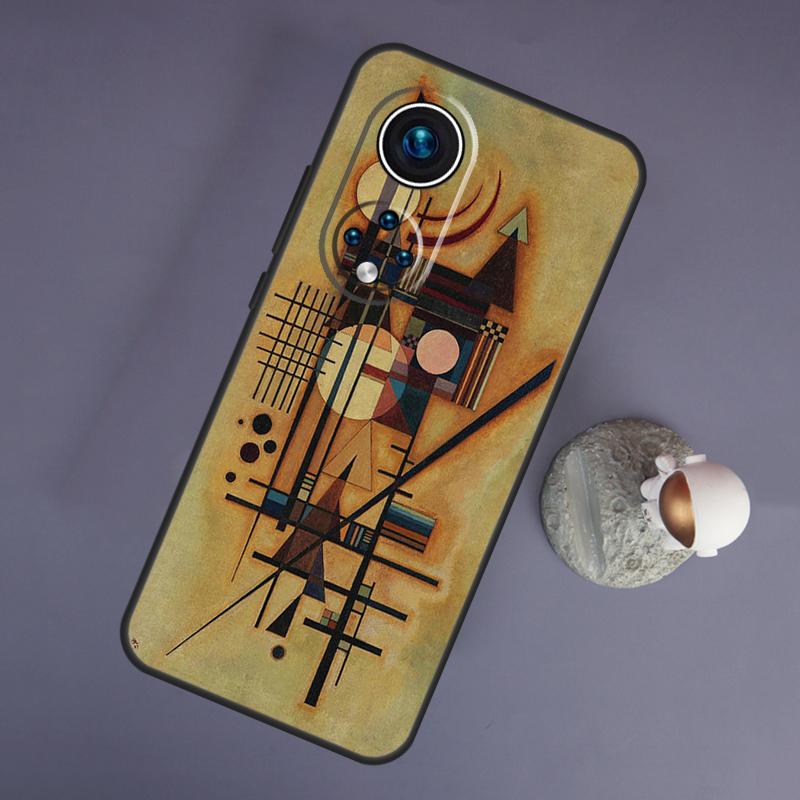 Wassily Kandinsky Abstraktní Pro Huawei Honor Magic 5 Lite 70 50 X8 X9 a P20 P30 P40 P50 P60 Pro P Smart Nova 9 5T Pouzdro