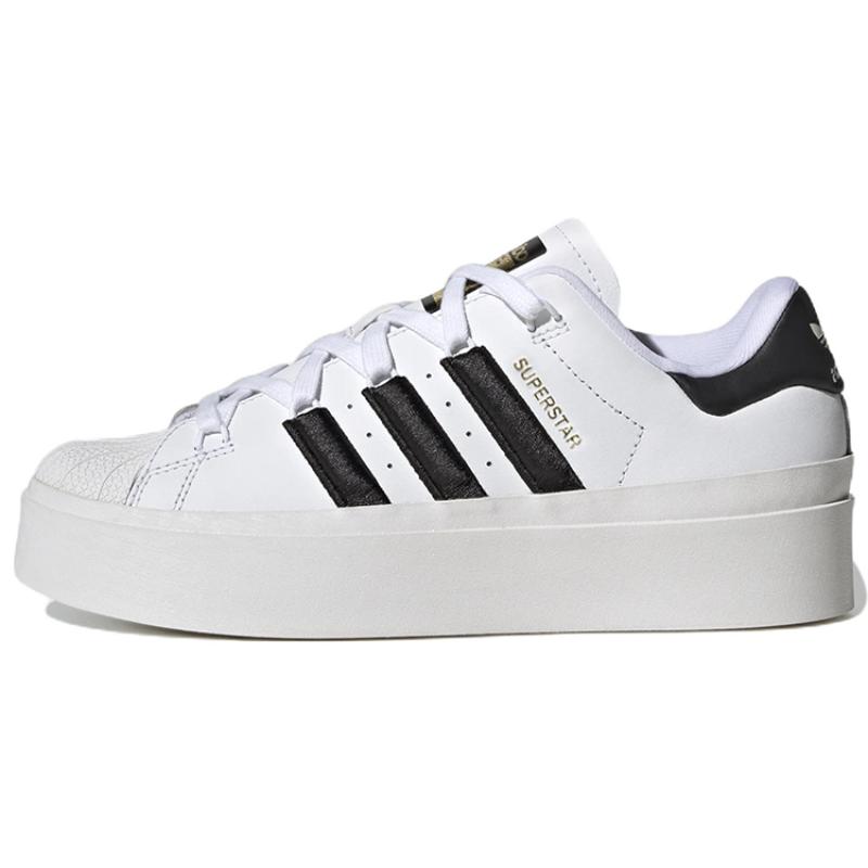 Adidas Women's Superstar Bonega 'White Black Gold Metallic' Women's Sneakers GX1840