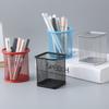 Iron Round Multifunctional Pen Holder – Large Capacity Metal Desktop Storage Organizer