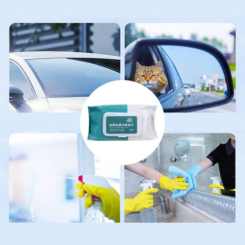 Car Cleaning Wipes Car Detailing Wipes Glass Cleaner Polishing Dashboard Wipes Automotive Windshield Dust Wipes Large For