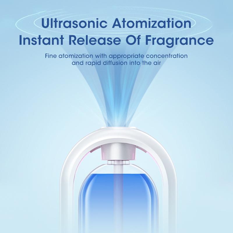 USB Smart Aromatherapie Maschine Elektrischer Lufterfrischer Luftreiniger Automatisches Sprühgerät 50ml Ätherisches Öl Parfüm Diffusor Home Toilette