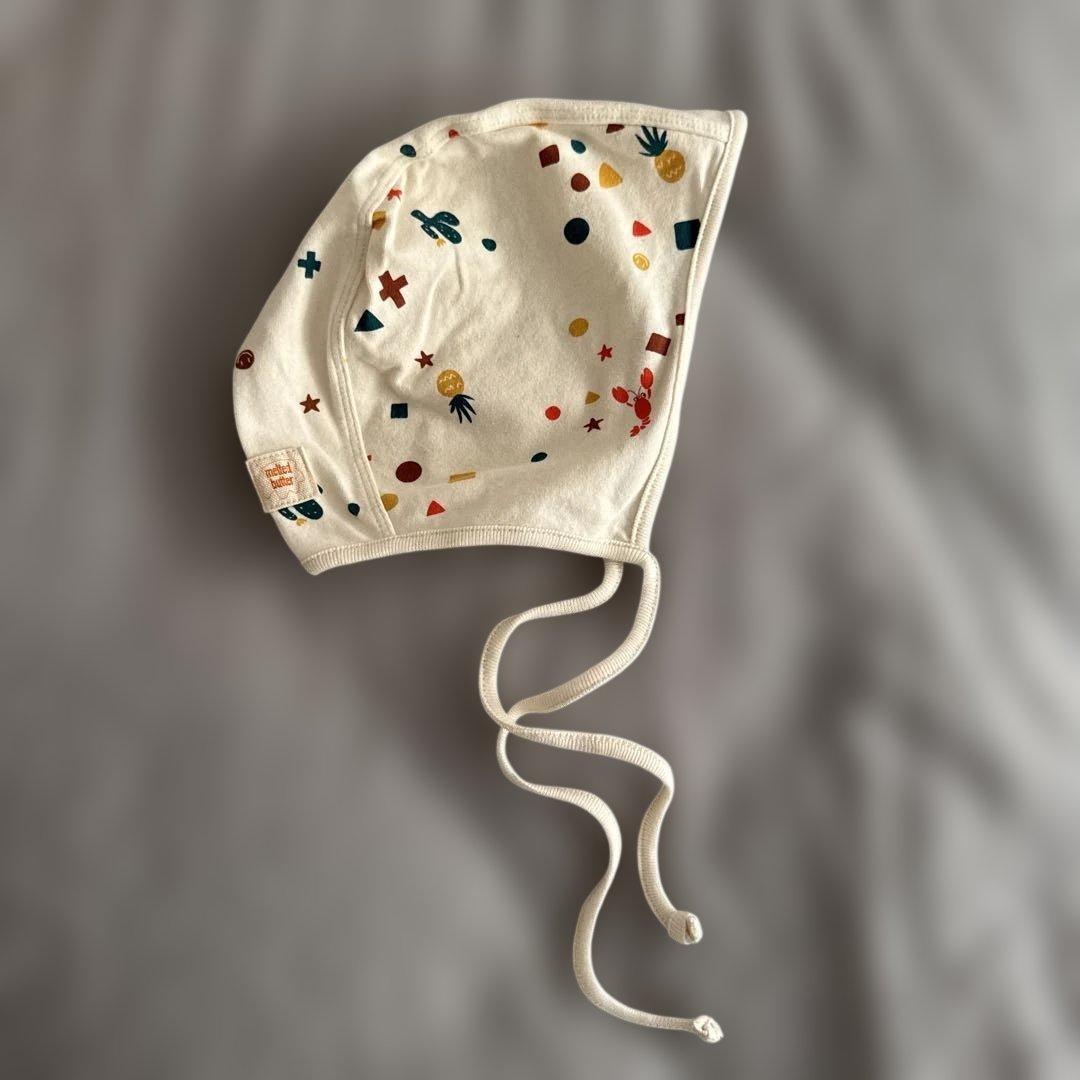 Used melted butter Out of print pattern Cactus bonnet 12-18m