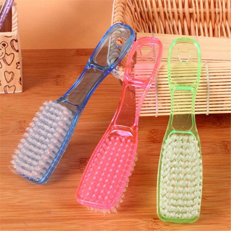 Multifunctional Transparent Shoe and Clothes Cleaning Brush - Household Crystal Plastic Brush