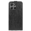 For Motorola Moto G15 4G Case with Card Slots Vertical Flip Leather Phone Cover