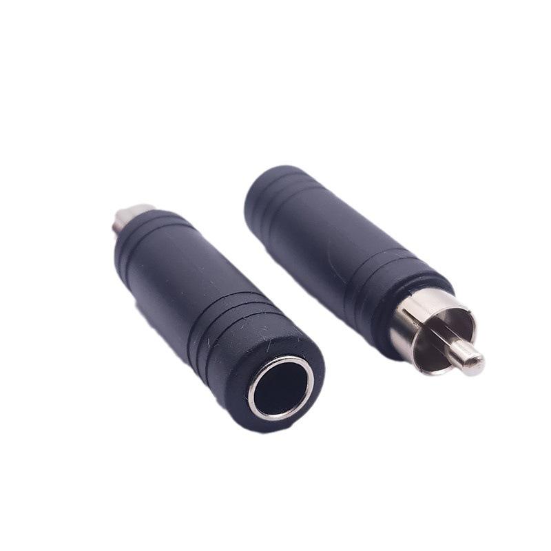 RCA Male to 6.5mm Female Audio Adapter - Sound System Accessory