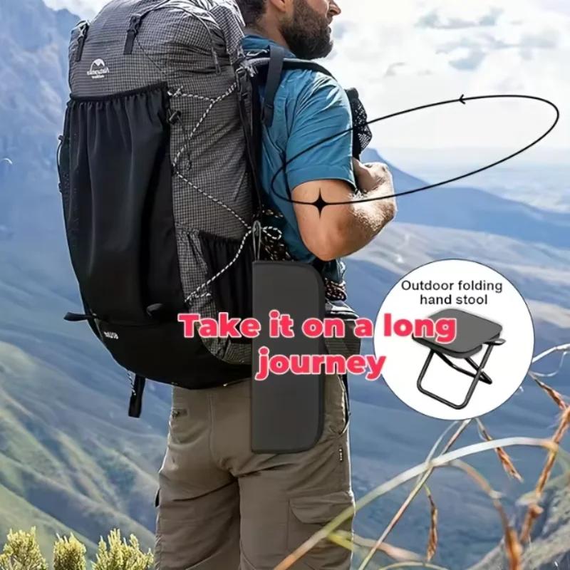 Camping Folding Stool Lightweight and Compact Storage Bags Beach Picnic Fishing Portable Folding Chair Seats, Travel Chairs