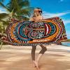 1pc Weird Avatars Beach Towel Large Vintage Towel Super Absorbent Suitable for Beach Vacation Pool Summer Gift for Friends