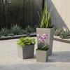 Donica Flore Szary Beton H41X39,5X39,5 Cm