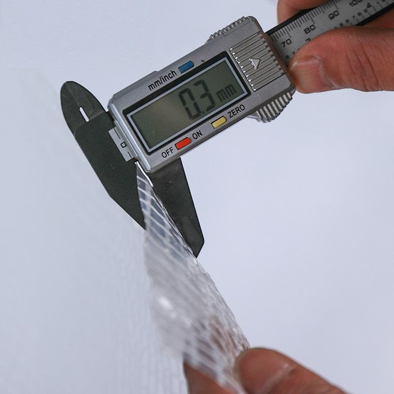 Transparent Tarpaulin PE Film Grid Rainproof Cloth With Silver Edge Garden Plant Car Truck Canopys Pets Waterproof Shelter Shade