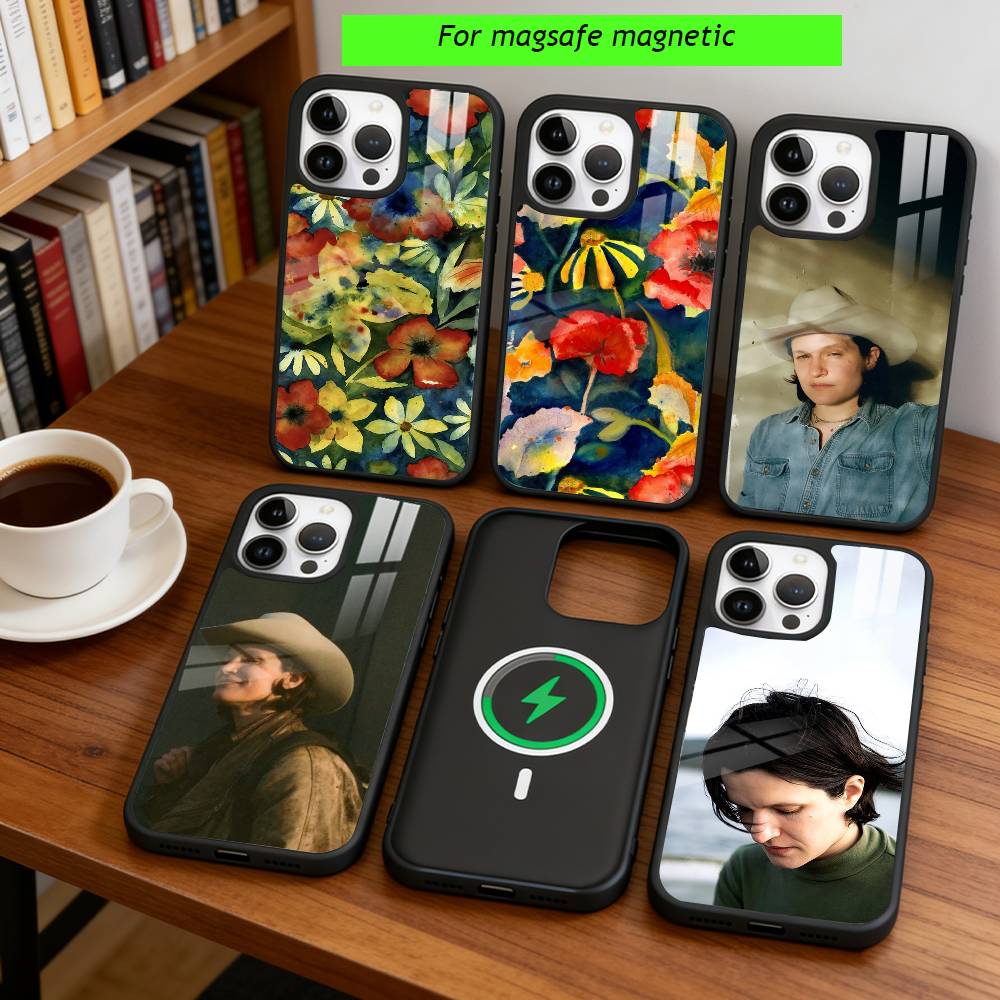 A-Adrianne Lenker Handyhülle Für iPhone17,16,15,14,13,12,11 Plus,Pro Magnetisch mit Magsafe Kabellosem Laden