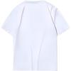 Li-Ning Logo Graphic Chinese Character Print Loose Round Neck Short Sleeve T-Shirt Unisex Tops White AHST463-1