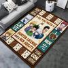 Hunter X Hunter Teppich Teppich für Wohnzimmer Schlafzimmer Zuhause Sofa Dekoration Kinder Spielen Rutschfeste Bodenmatte