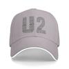 2 Vintage Rock Band Graphic Cap Baseball Cap Luxury Brand Fashionable Man Cap Birthday Caps Male Women's
