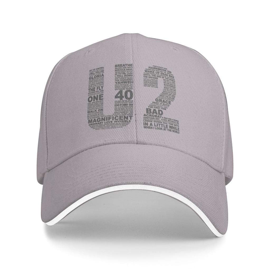 2 Vintage Rock Band Graphic Cap Baseball Cap Luxury Brand Fashionable Man Cap Birthday Caps Male Women's