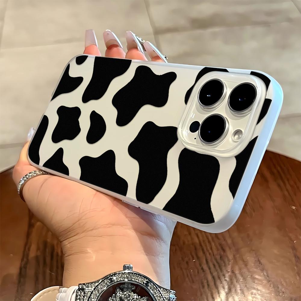 

Cow Pattern Phone Case For IPhone 17 16 15 14 Plus 13 12 11 Pro MAX 17 Air 16E Screen Protector Casing Shockproof Phone Cover iphone 11 Pro