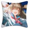 Kawaii Anime ATRI MY DEAR MOMENT Pillow Covers Cartoon Sofa Decorative Home  Printing  Cute Cushion Cover