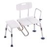 Tub Transfer Bench Bathtub Shower Seat for Senior Height Adjustable 400LBS