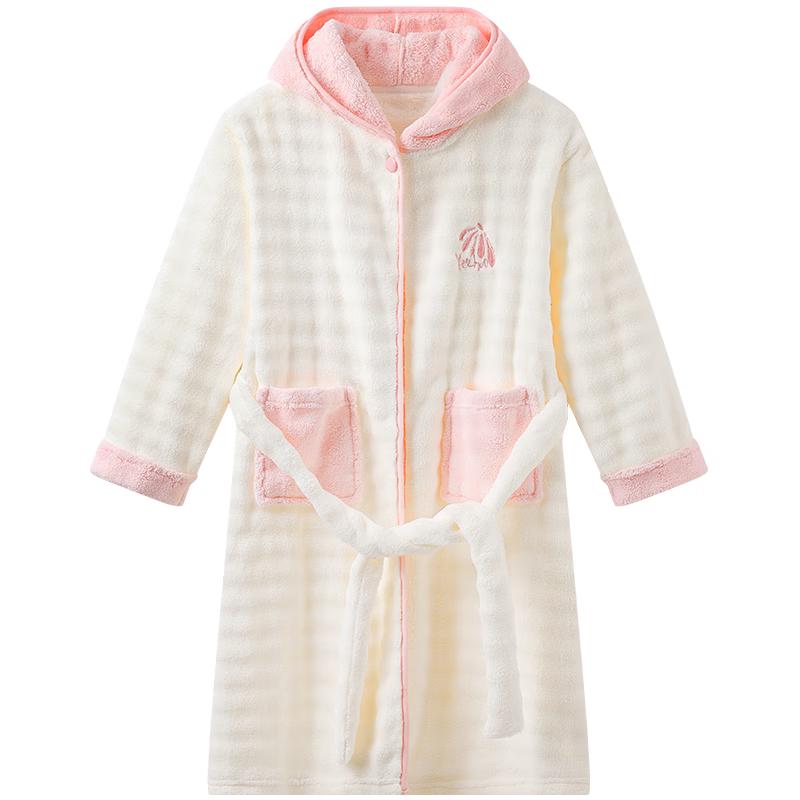 YEEHOO Kids  Terry Fleece Warm Sleep Robe 110
