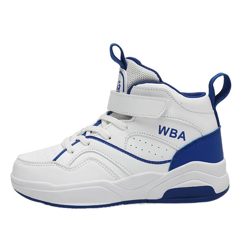 Classmates High-top children's board shoes Sneakers Autumn Velcro Middle and older children's running shoes Basketball shoes Casual shoes