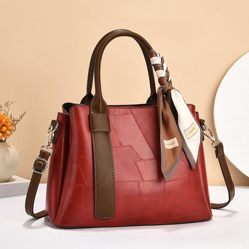 Taschen Damentaschen Herbst und Winter Neue Damenmode Handtaschen Trendige Schulter-Umhängetaschen