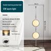 Nordic Mid-Century Bauhaus Sphere Floor Lamp – Minimalist Designer Bedside Light