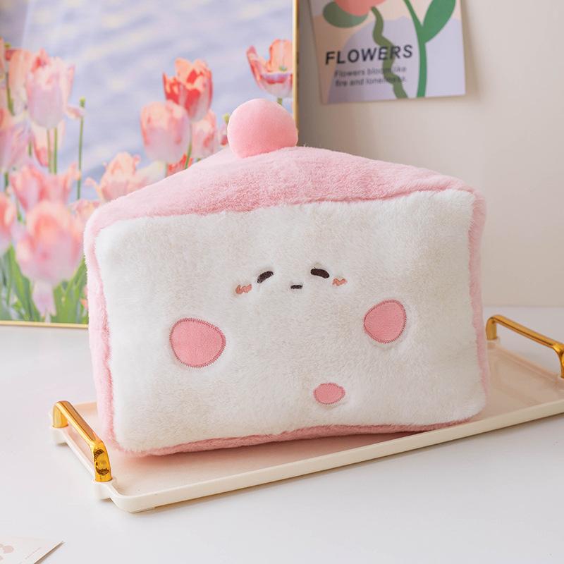 

Toy Plush Cake Pillow Living Room Decoration Pp Cotton Girl Birthday Present рожевий