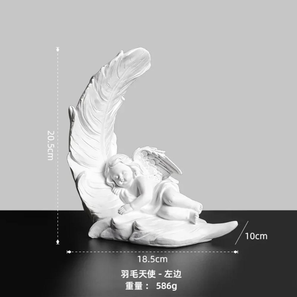 

Скульптура ангела, украшения, милый скандинавский стиль, римская колонна, гостиная, вход, художественная модель, комната, украшение для дома, мебель