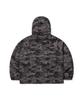Qmile 322 Hooded Raglan Zip-Up Jacket Green Camo