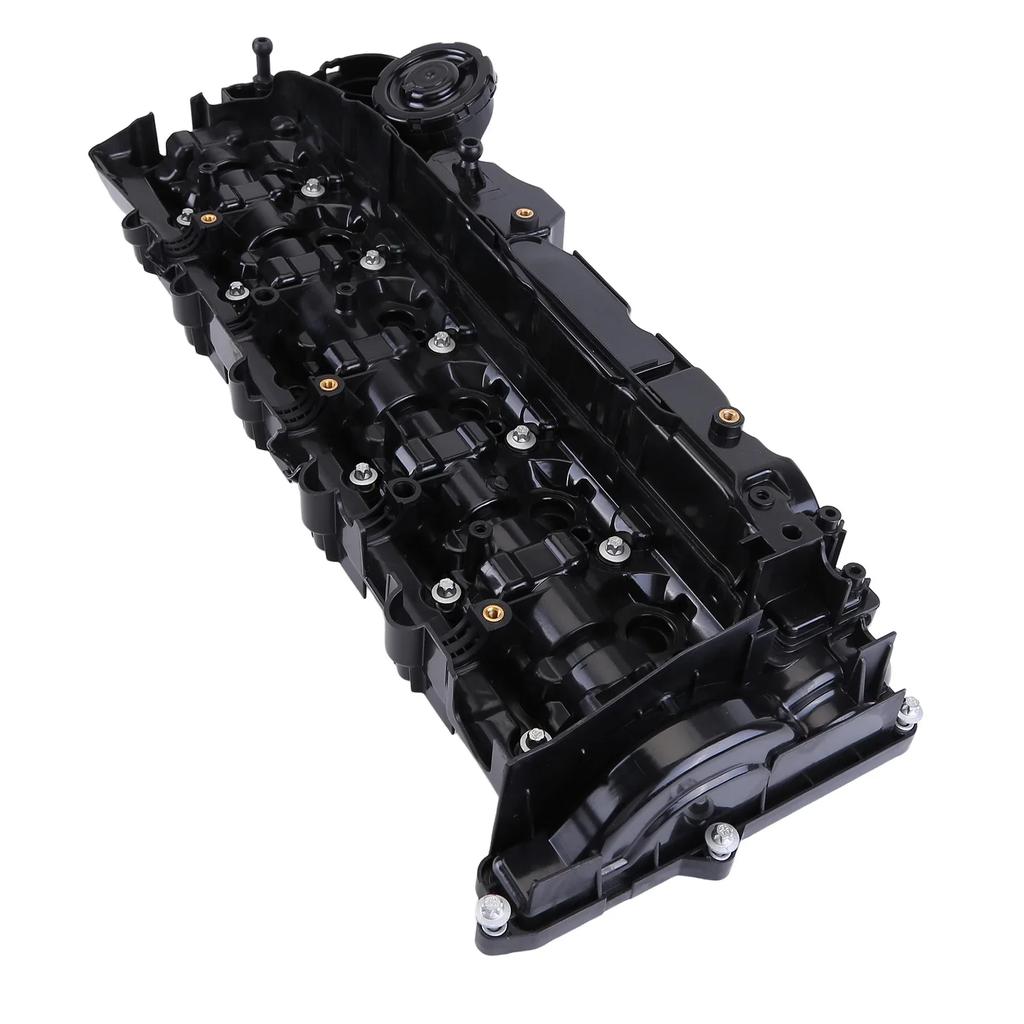 Plastic Valve Cover Cylinder Head Applicable for B-MW 3er, 4er, 5er, 6er X3, X4, X5, X6 3.0-liter valv-e cov-ers 11127812894