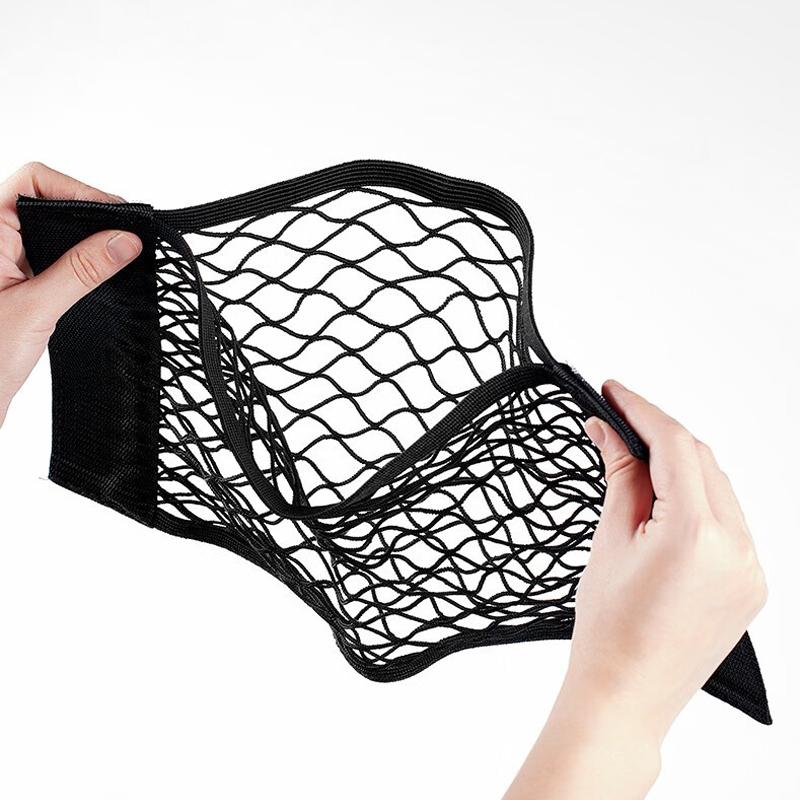 Wall Kitchen Cabinet Door Storage Bags Mesh Garbage Bag Plastic Shopping Bags Dispenser Sundries Bag Net Car Trunk Organizer Bag