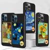 Van Gogh Art Case for Apple iPhone 13 14 Plus 11 12 Mini 15 Pro Max 7 8 SE 2020 X XS XR Silicone Soft Phone Cover
