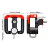 Aluminum Zinc Zinc Alloy Motorcycle Helmet Hook Double Hook Motorbike Hook Helmet Hanger  Scooter Use