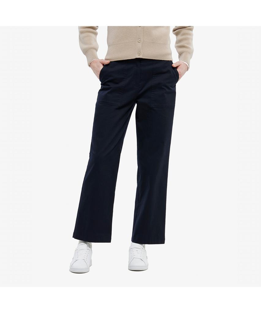 LACOSTE Women'S Straight Fw Chino Crop Pants Hf572E-55N 166