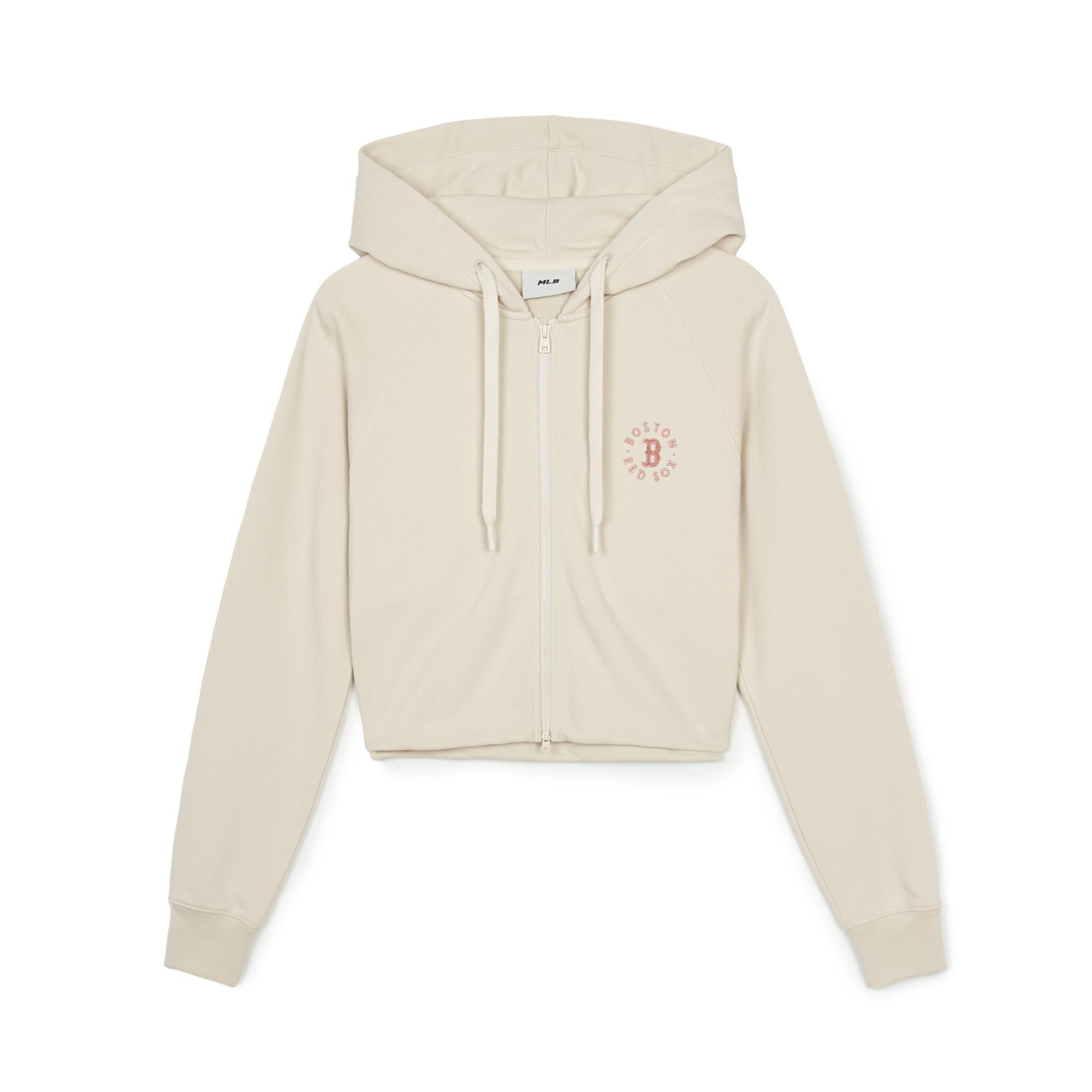 

New MLB x CIRCLE Basic Logo Boston Red Sox Sweatshirt Women s Cream 3FTRB0344-43CRD XS